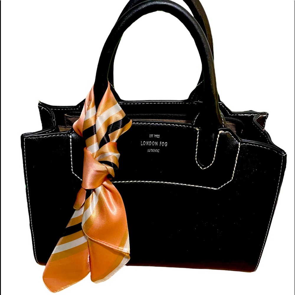 London Fog black shoulder bag, new with tags